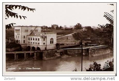 GAILLAC Usine électrique 1939 - Gaillac