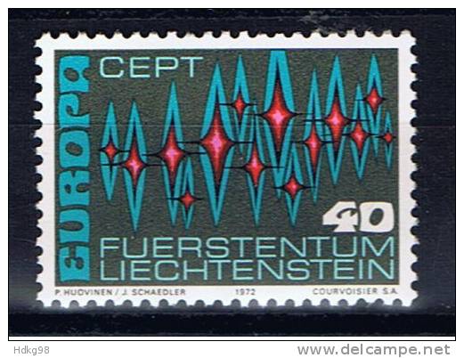 FL Liechtenstein 1972 Mi 564 Mnh EUROPA - Unused Stamps