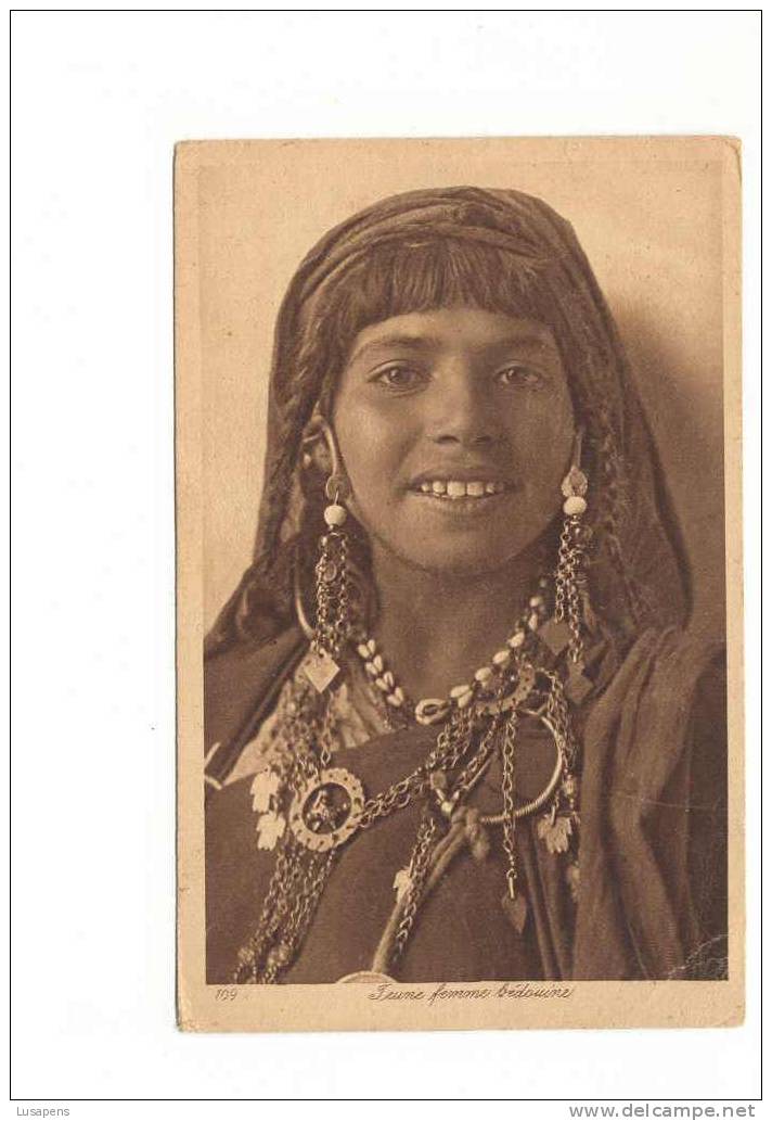 OLD FOREIGN 4486 - JEUNE FEMME BEDOUINE - Non Classés