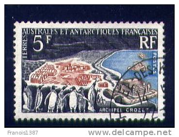 TERRES AUSTRALES ET ANTARCTIQUES FRANCAISES - N° 20 Oblitéré Archipel Crozet - Used Stamps