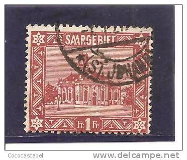 Sarre Nº Yvert  97 (usado) (o). - Used Stamps