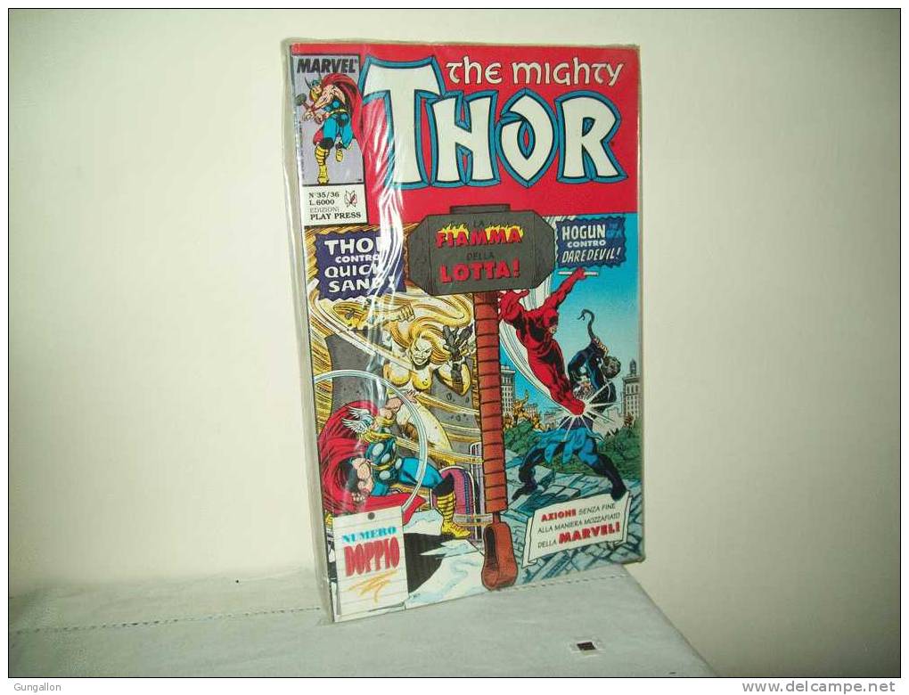 Thor (Play Press 1992) N. 35/36  Numero Doppio - Super Eroi