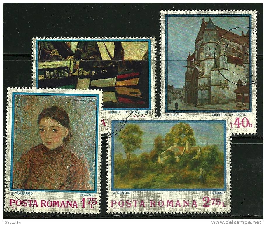 ● ROMANIA - 1974 - QUADRI - N.° 2822 . . .  Usati  - - Cat. ? € - Lotto N. 312 - Gebruikt