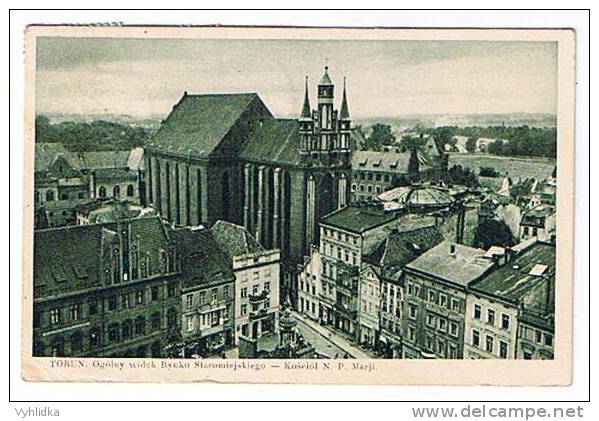 Torun Thorn Ogolny Widok Pommern 1935 - Polen