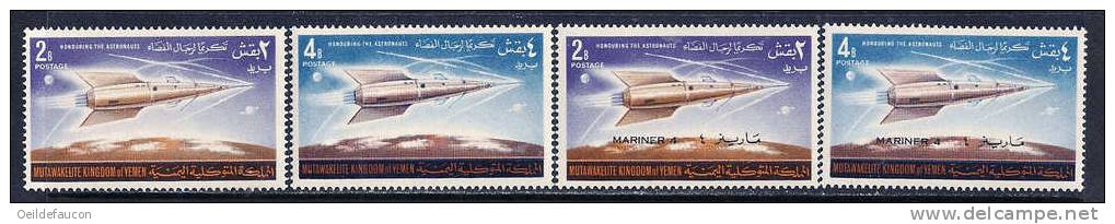 YEMEN Royaume - Yvert  - 171/74** - Coe 17 € - Asia