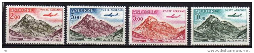 Andorre PA N° 5 / 8 Luxe ** - Airmail