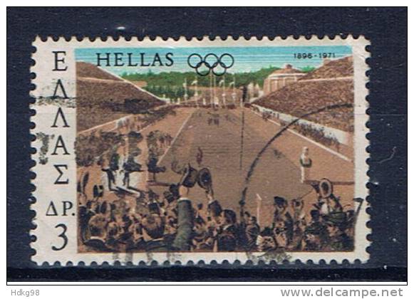 GR+ Griechenland 1971 Mi 1072 Olympische Spiele Der Neuzeit - Oblitérés