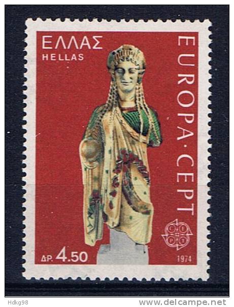 GR+ Griechenland 1974 Mi 1167 Mnh EUROPA - Neufs