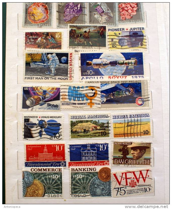 USA INTERESTING LOT 21 USED - 1941-80