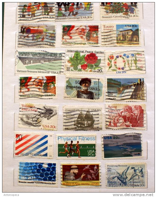 USA INTERESTING LOT 22 USED - 1941-80