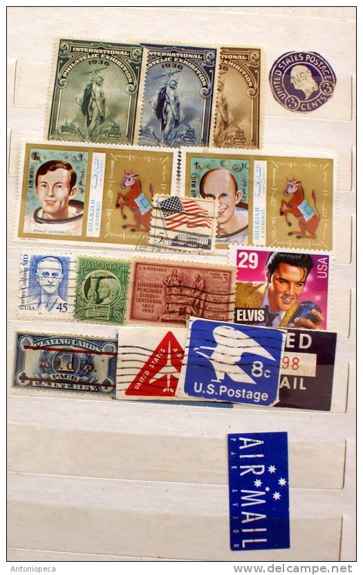 USA INTERESTING LOT  USED - 1941-80