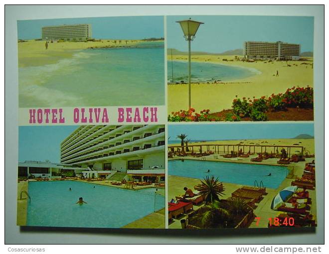 5332 HOTEL OLIVA CORRALEJO FUERTEVENTURA  CANARIAS CANARY ISLANDS AÑOS 1970 OTRAS SIMILARES EN MI TIENDA - Fuerteventura