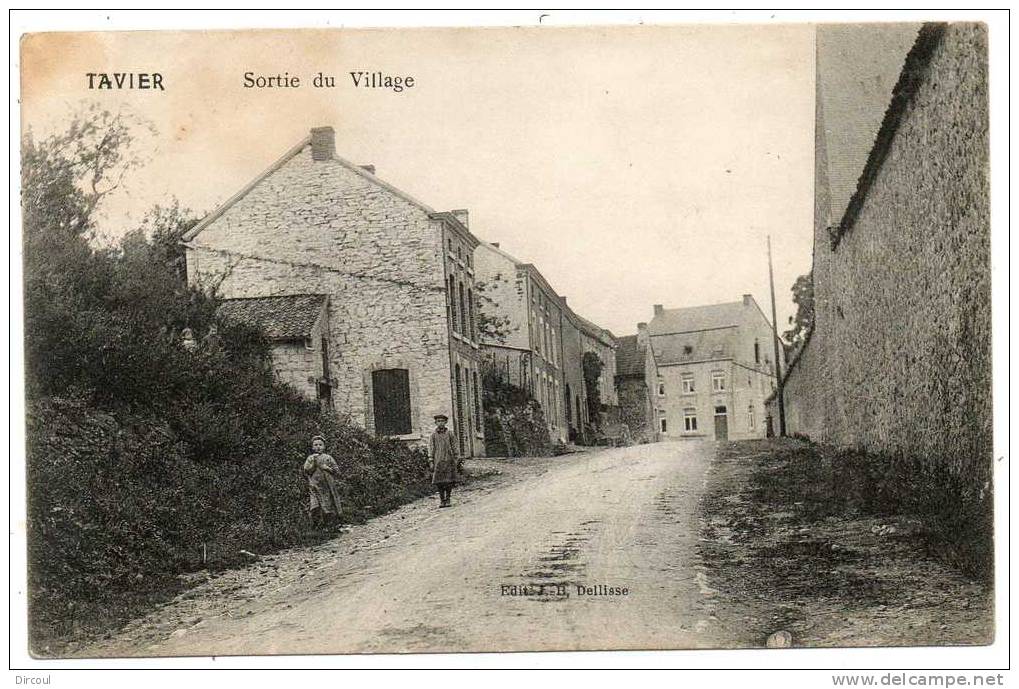 15557  -    Tavier   Sortie  Du  Village - Anthisnes