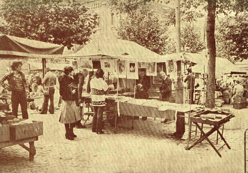 Belgique - Bruxelles - Coin Du Vieux Marché - Bouquinerie La Tente Rouge - Mercati