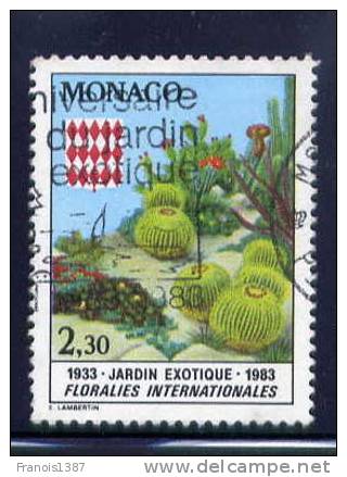 MONACO N° 1362 Oblitéré - Anniversaire De L´inauguration Du Jardin Exotique - Oblitérés