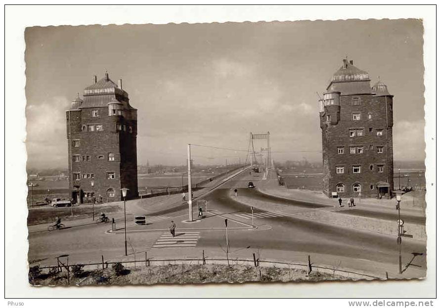 D210  DUISBURG : Neue Rheinbrücke - Duisburg