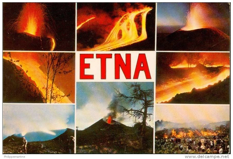 Italie - Etna : Multi Vues - Catastrophes