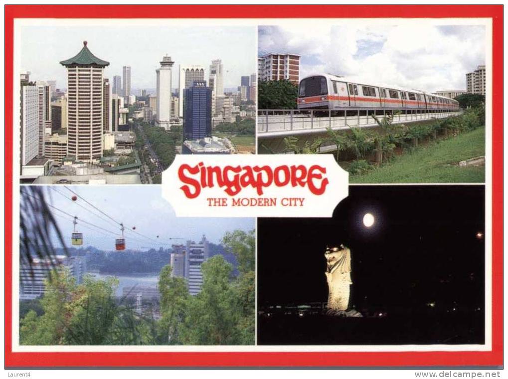 (147) - Train De Singapour MRT  / Singapore MRT Train - Métro