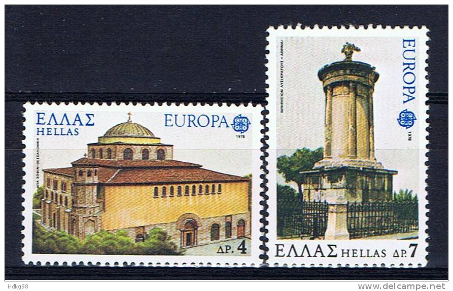 GR Griechenland 1978 Mi 1314-15 Mnh EUROPA - Ongebruikt