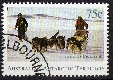 Australian Antarctic 1994 75c Huskies - Dogs Pulling Sledge - Sleigh CTO - Altri (Terra)