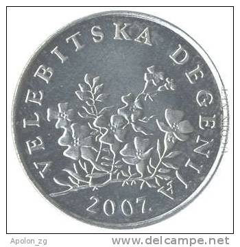 CROATIA: 50 Lipa 2007 XF/AU * HIGH CONDITION COIN* - Croatia