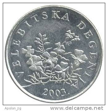CROATIA:  50 Lipa 2007  XF/AU  *HIGH CONDITION COIN* - Croatie