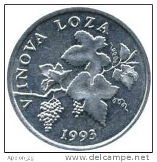 CROATIA:  2 Lipe 1993  UNC  *MINT CONDITION COIN * - Kroatien