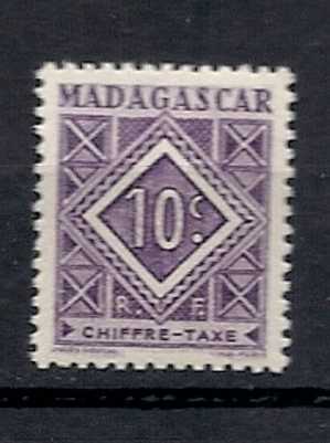 T 31  **   Y  &  T   "colonies"  Madagascar  (timbre Taxe) - Postage Due