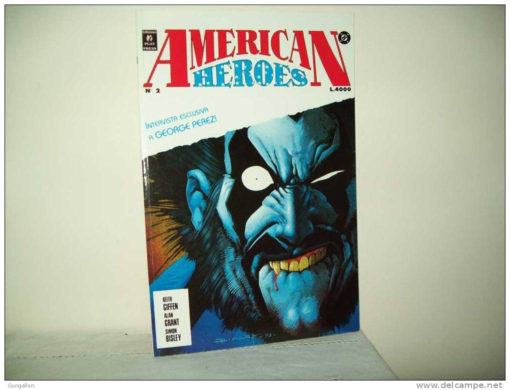 American Heroes(Play Press 1991) N. 2 - Super Eroi