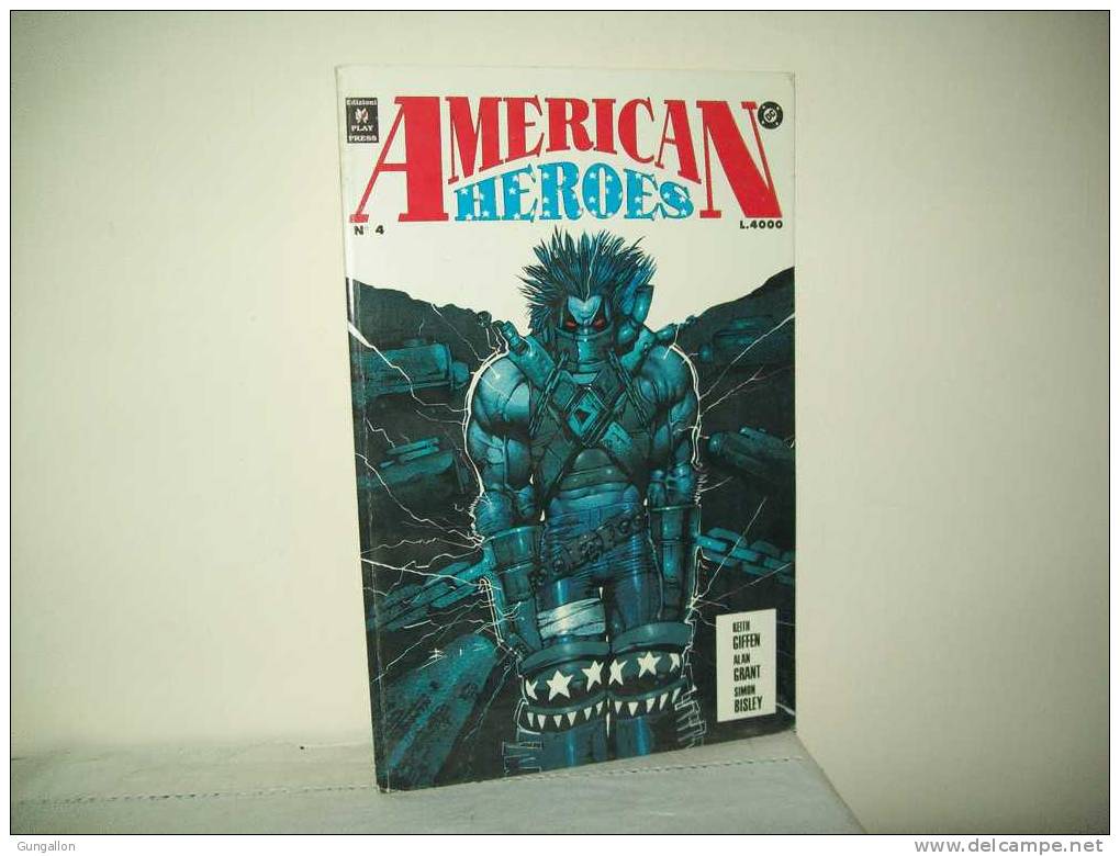 American Heroes(Play Press 1992) N. 4 - Super Eroi