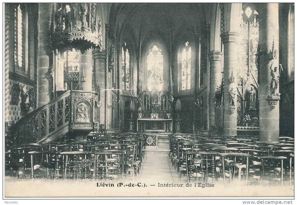 Intérieur De L'Église - Lievin