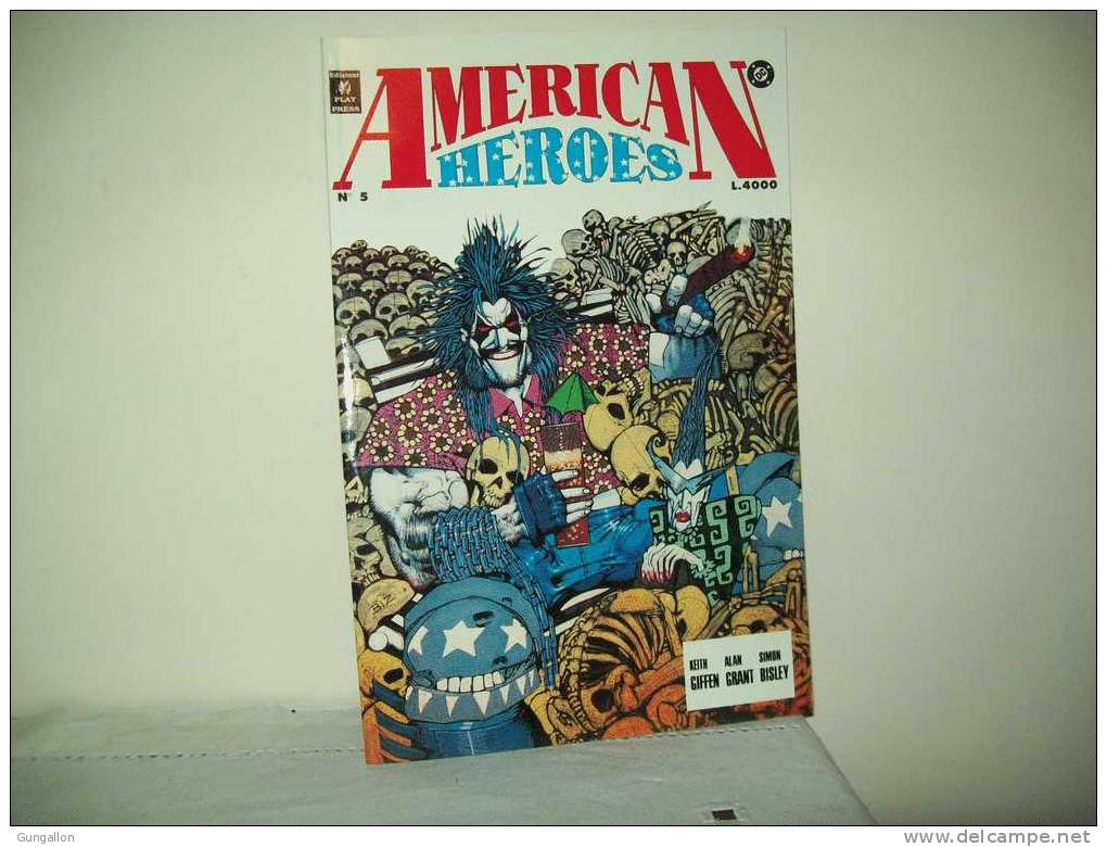 American Heroes(Play Press 1992) N. 5 - Super Eroi