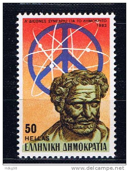 GR Griechenland 1983 Mi 1528 Mnh Demokrit - Nuovi