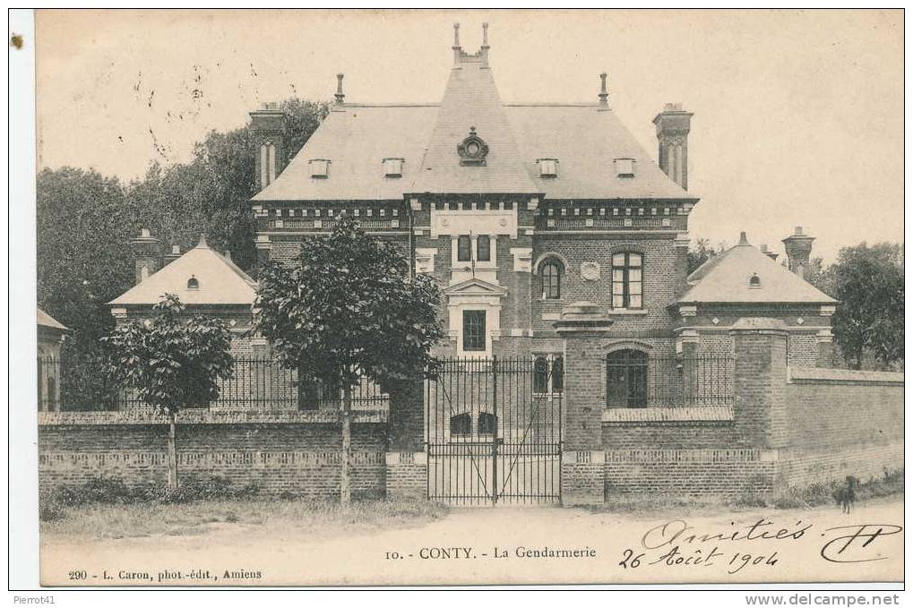 CONTY - La Gendarmerie - Conty