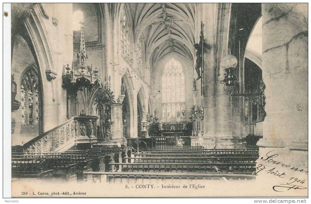 CONTY - Intérieur De L´Église - Conty