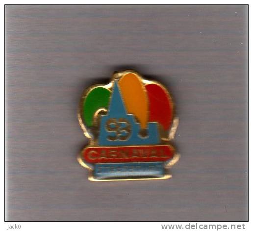 Pin´s  Cirque, Clown, Carnaval  De  STRASBOURG  En  1993 - Andere & Zonder Classificatie