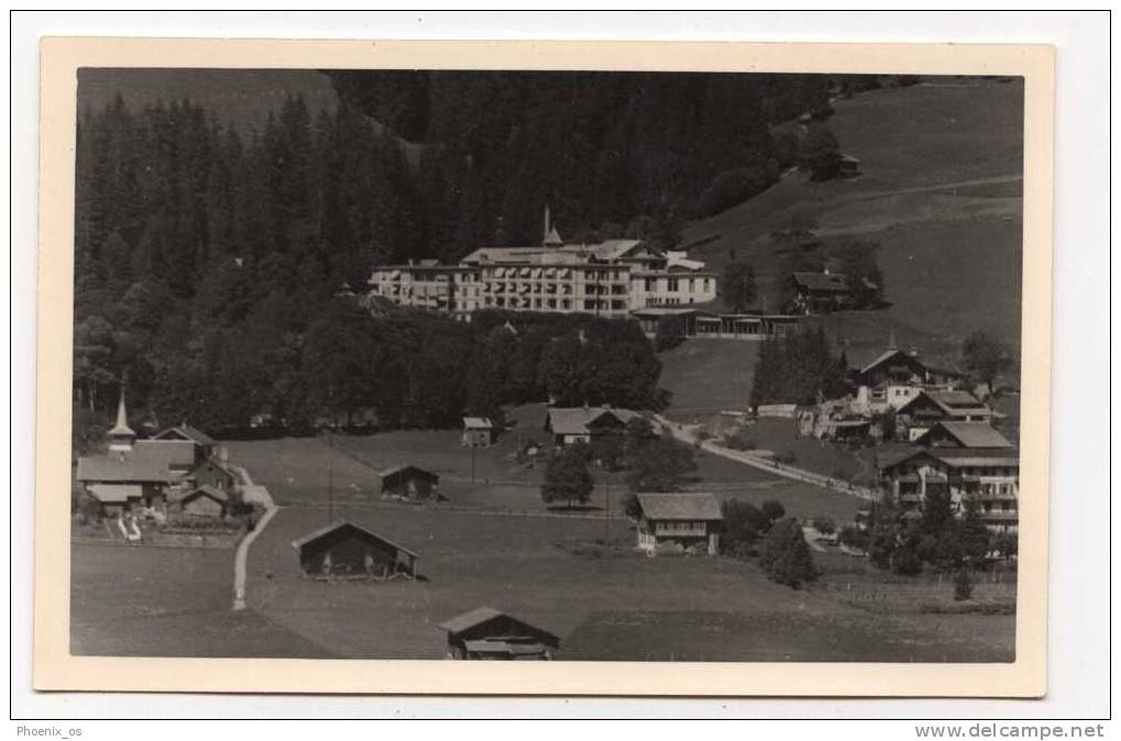 SWITZERLAND - LENK , Grandhotel / Kurhaus, Old Postcard - Lenk Im Simmental