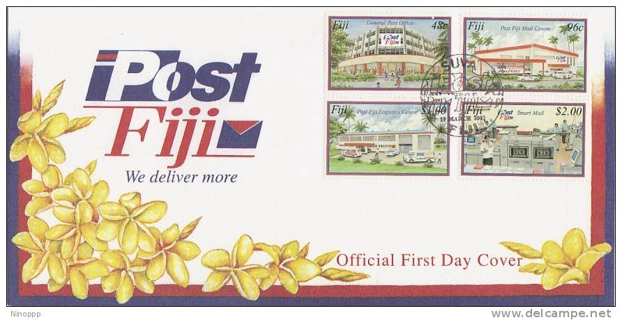 Fiji-2003 New Mail Center FDC - Fidji (1970-...)