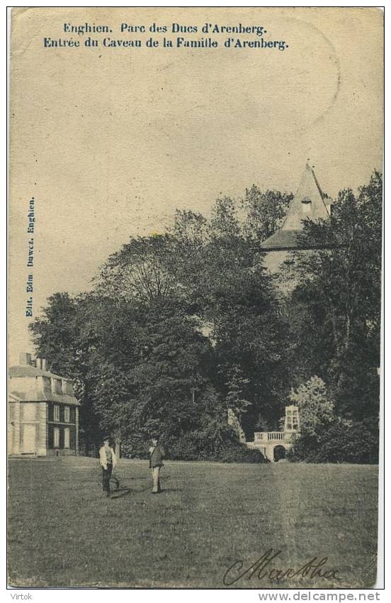 Enghien :   Parc Des Ducs D'Arenberg : Entrée Du Caveau De La Famille D'Arenberg - Edingen