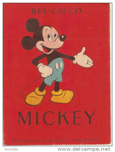 MICKEY Décalcomanie Glissante. JESCO IMAGERIE. - Stickers