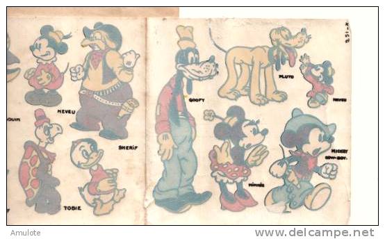 MICKEY Décalcomanie Glissante. JESCO IMAGERIE. - Adesivi