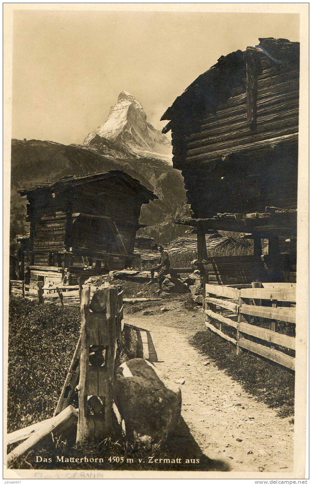 ZERMATT Environs (Suisse) Vieux Chalets - Zermatt