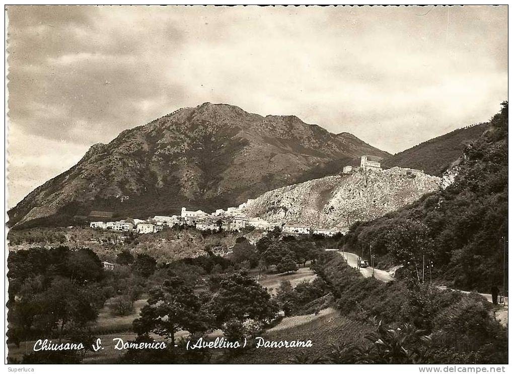 C-CHIUSANO S.DOMENICO(AVELLINO)PANORAMA - Avellino