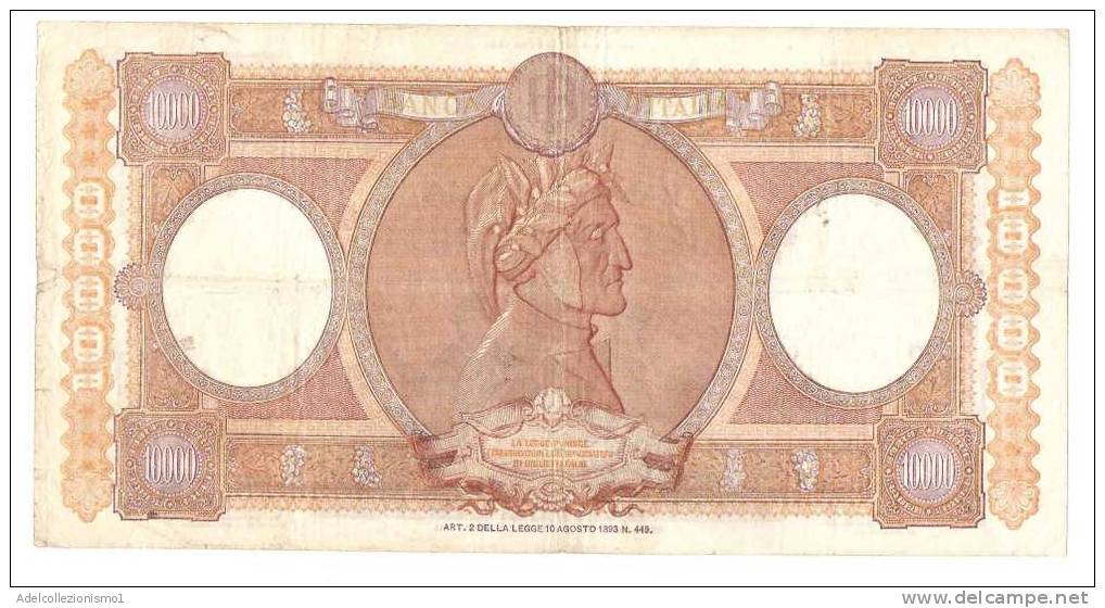 1803 BIS)splendida Banconota Da 10000 Lire REGINE DEL MARE Del 2-11-1961 Vedi Foto - 10000 Lire