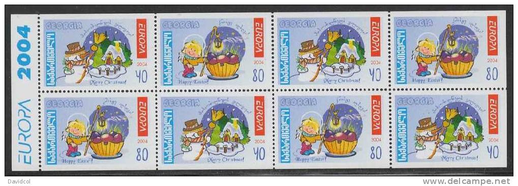 R562.-.GEORGIA .-. 2004 - SC:#341a - MNH -EUROPA .- .CELEBRATIONS . Cat$18.00++ - Georgië