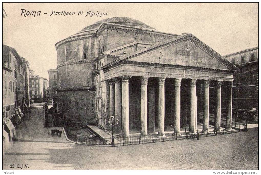 7134   Italia  Roma  Pantheon  Di  Agrippa  NV - Panthéon