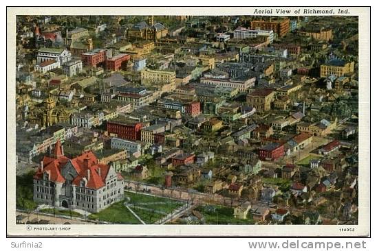 AERIAL VIEW OF RICHMOND 1941 - Andere & Zonder Classificatie