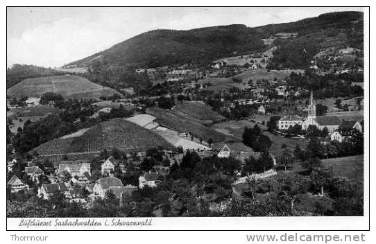 LUFTKURORT SASBACHWALDEN  I. Schwazwald -  BELLE CARTE  PHOTO  - 1957 - - Sasbach