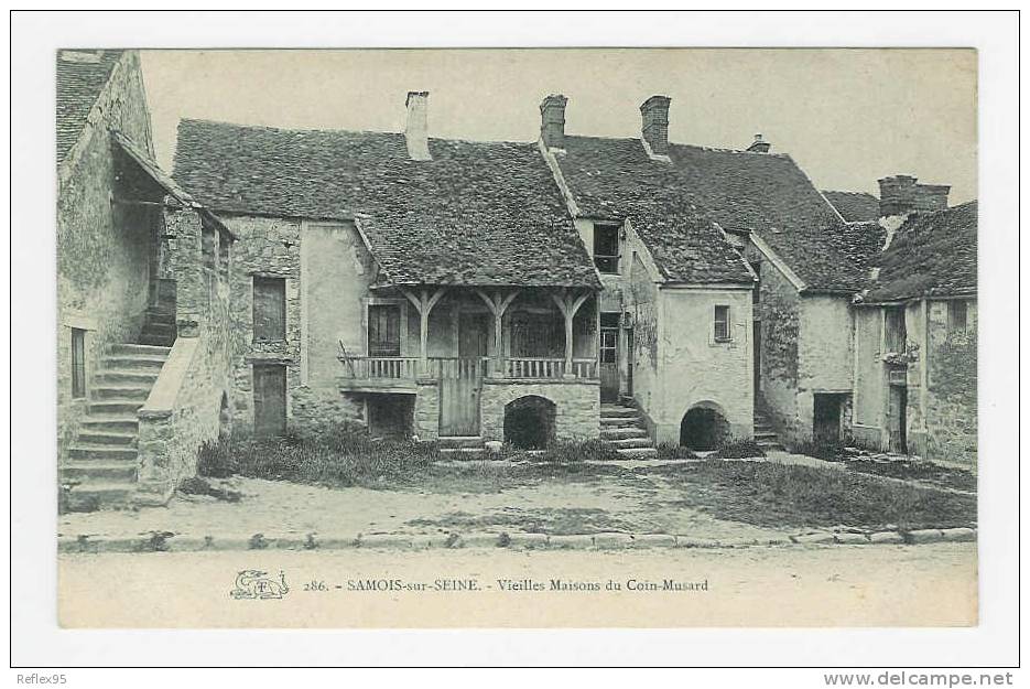 SAMOIS SUR SEINE - Vieilles Maisons Du Coin Musard - Samois