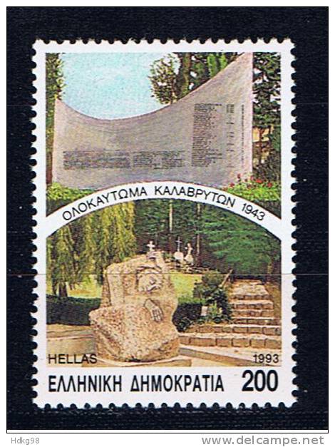 GR Griechenland 1993 Mi 1837 Mnh Gefallenen-Denkmal - Unused Stamps
